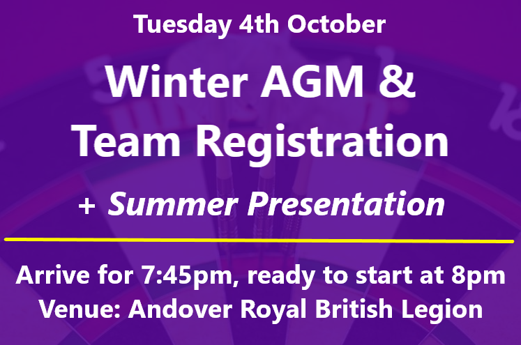 You are currently viewing AGM – Tuesday 4th Oct
