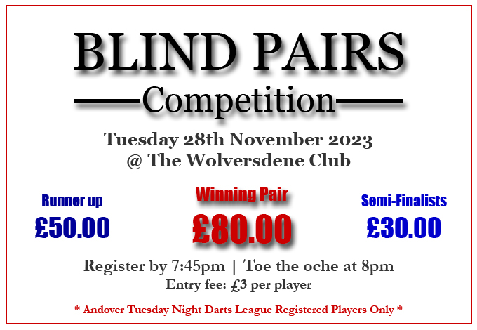 You are currently viewing Blind Pairs